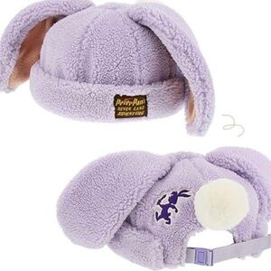 Tokyo Disney Resort Peter pan Fantasy Springs Fluffy Hat Cap Lost Boys Kids New